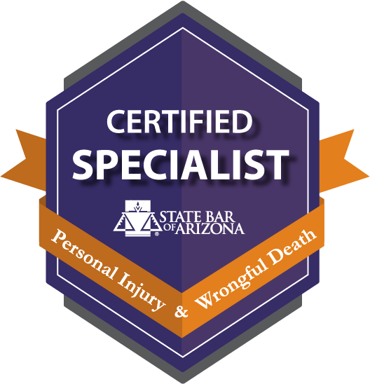Certified Specialist: Personal Injury & Wrongful Death