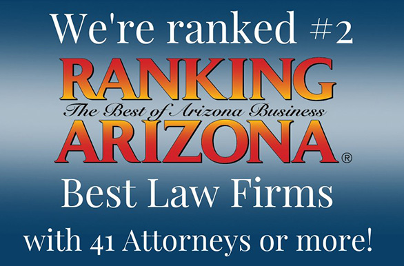 Ranking Arizona - We're Ranked #2!