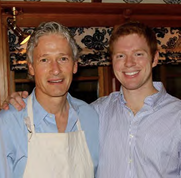 Attorney Bucky Slomski smiles alongside his father, Ray